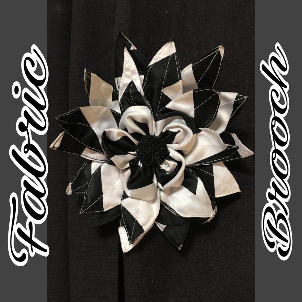 Fabric Brooch